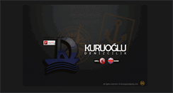 Desktop Screenshot of kuruoglushipping.com