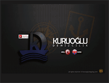 Tablet Screenshot of kuruoglushipping.com